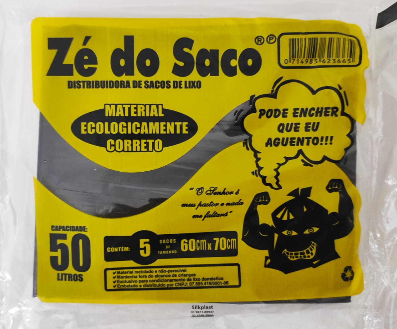 Saco de 50 litros <p style=